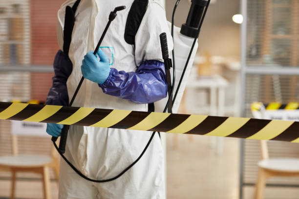 Professional Trauma Scene Cleanup technician working in Brownville, NE